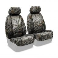 Skanda Coverking Front 50/50 Bucket Custom Fit Seat Cover for Select Toyota Tacoma Models - Neosupreme (Mossy Oak Treestand Camo Solid)