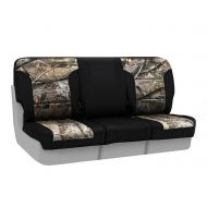 Skanda Coverking Front 40/20/40 Custom Fit Seat Cover for Select Chevrolet Models - Neosupreme (Realtree AP Camo with Black Sides)