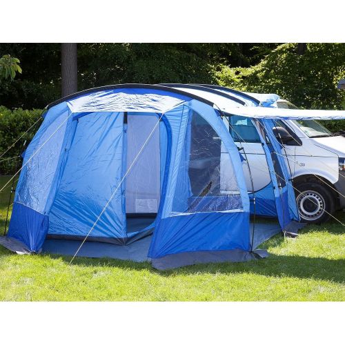  Skandika Waterproof Aarhus Unisex Outdoor Minivan Tent Available in Blue - 2 Persons