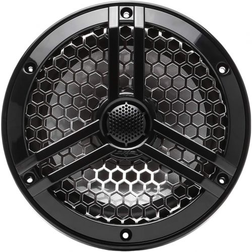  Skar Audio SK65MB 6.5 2-Way Marine Full Range 320 Watt Coaxial Speakers, Pair (Black)