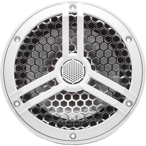  Skar Audio SK65M 6.5 2-Way Marine Full Range 320 Watt Coaxial Speakers, Pair (White)