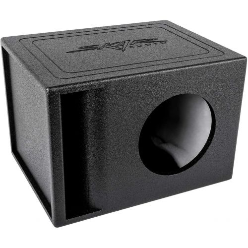  Skar Audio AR1X8V Single 8 Universal Fit Armor Coated Ported Subwoofer Box with Kerf Port