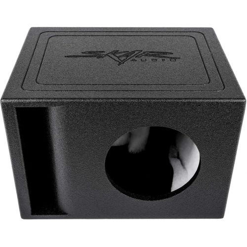  Skar Audio AR1X8V Single 8 Universal Fit Armor Coated Ported Subwoofer Box with Kerf Port