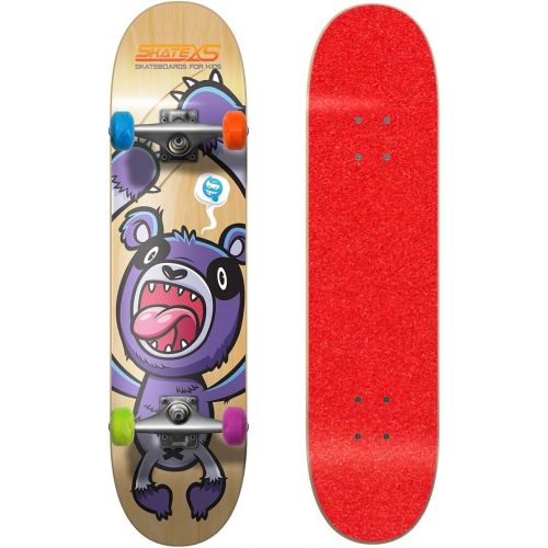  SkateXS Beginner Panda Street Kids Skateboard