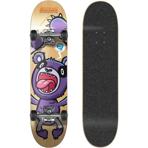  SkateXS Beginner Panda Street Kids Skateboard