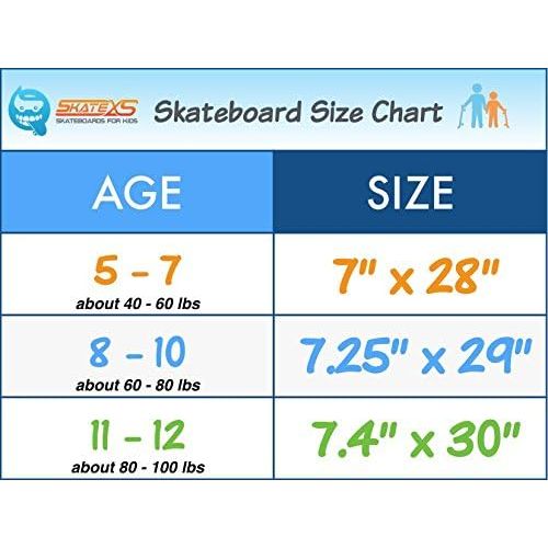  SkateXS Personalized Beginner Flowers Street Skateboard