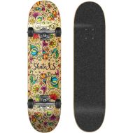 SkateXS Beginner Flowers Street Skateboard