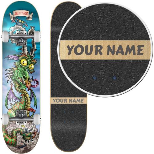  SkateXS Personalized Beginner Dragon Street Skateboard