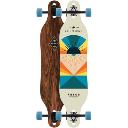  Skateboard Arbor Longboard Complete Drop Thru 8.8 X 40 Axis