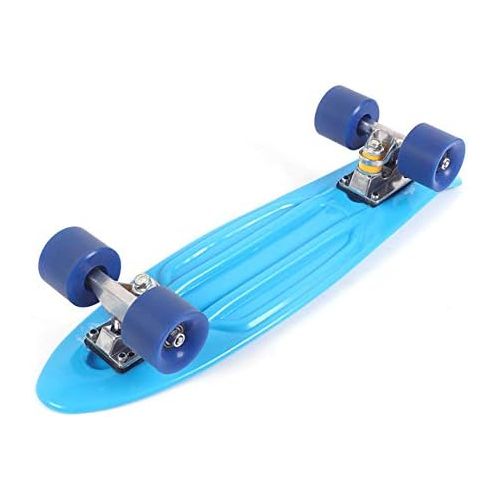  Skateboard Beginner 22 Inches X 6 Inches Cruiser Retro for Children Boys Teen Beginners