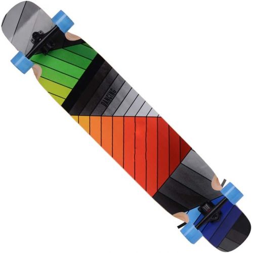  Skateboards Erwachsene Kinder Universal 24cm Schwarz Strassenbuerste Street Travel 4 Runde Long Board Jungen Und Madchen Professionelle Dance Board Double Tilt