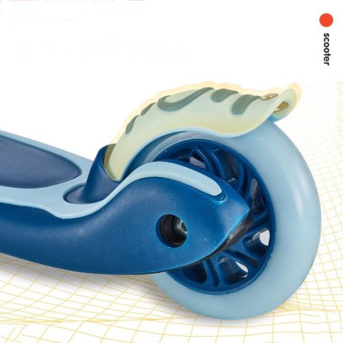  Skateboards DREI In Einem Multifunktionsgebrauch Kinderspielauto Babyauto Jungen Sitz 3-6-9 Jahre Blau 62cm Roller (Color : Blue, Size : 62 * 28 * 88cm)