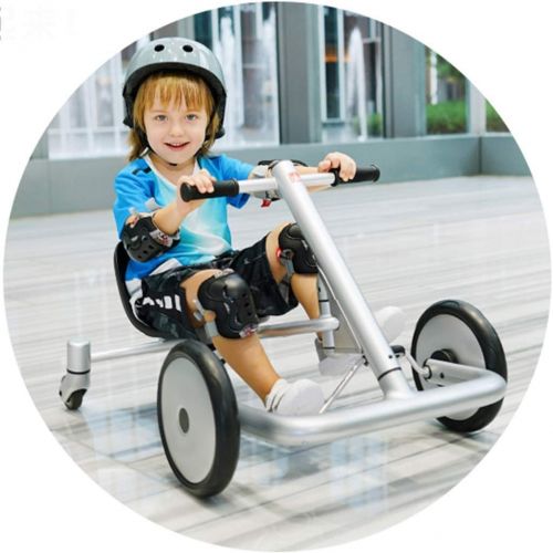  Skateboards Kleinkind-Drift-Auto Geschenk Guter Junge 3-6 Jahre Alt Balance Auto Rutsche Auto Selbstspielzeug 90.3cm Weiss Roller (Color : Weiss, Size : 90.3 * 59.8 * 49.5cm)