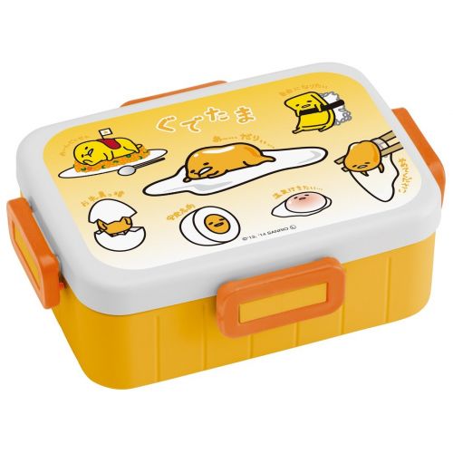  Skater 4-point lock lunch box 650ml Gudetama