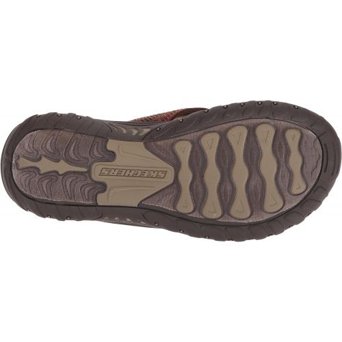 스케쳐스 Skechers Mens Relaxed Fit-Reggae-Belano Flip-Flop