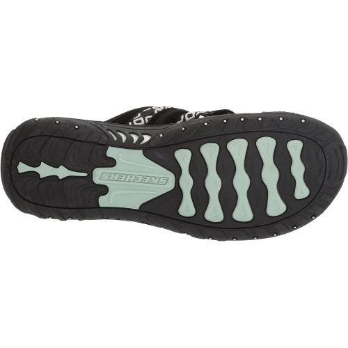 스케쳐스 Skechers Womens Reggae-Trailway Slop Sandals Flip-Flop