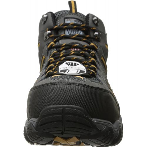 스케쳐스 Skechers for Work Mens Blais-Bixford Steel Toe Hiking Shoe