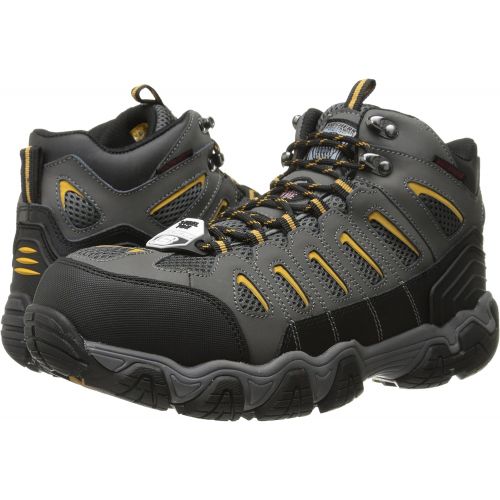 스케쳐스 Skechers for Work Mens Blais-Bixford Steel Toe Hiking Shoe