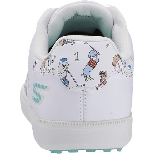 스케쳐스 Skechers Women's Go Drive Dogs at Play Spikeless Golf Shoe