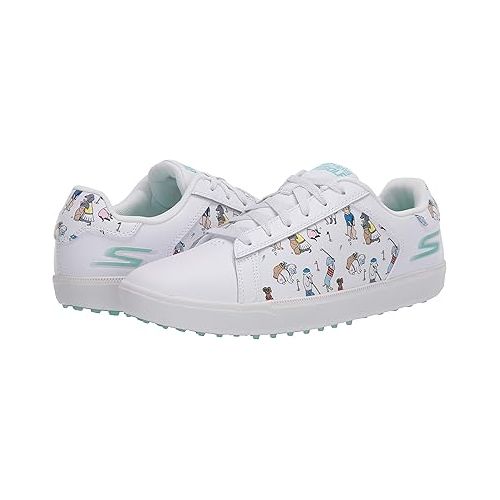 스케쳐스 Skechers Women's Go Drive Dogs at Play Spikeless Golf Shoe