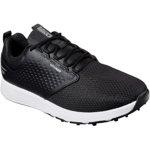 스케쳐스 Skechers Men's Elite 4 Prestige Relaxed Fit Waterproof Golf Shoe