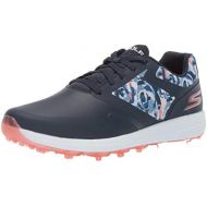 Skechers Womens Max Golf Shoe, Navy/Multi, 6 M US