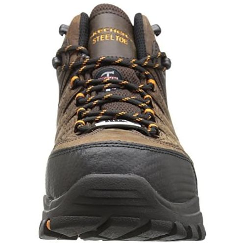 스케쳐스 Skechers for Work Mens Delleker Lakehead Work Boot