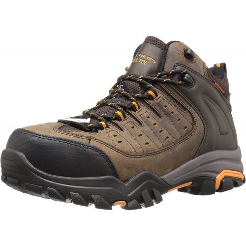 스케쳐스 Skechers for Work Mens Delleker Lakehead Work Boot