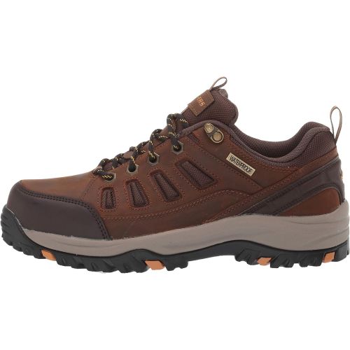 스케쳐스 Skechers Mens Relment-semego Waterproof Hiker Lo Hiking Shoe