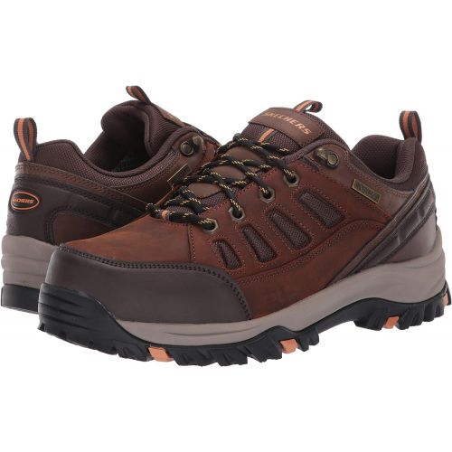 스케쳐스 Skechers Mens Relment-semego Waterproof Hiker Lo Hiking Shoe