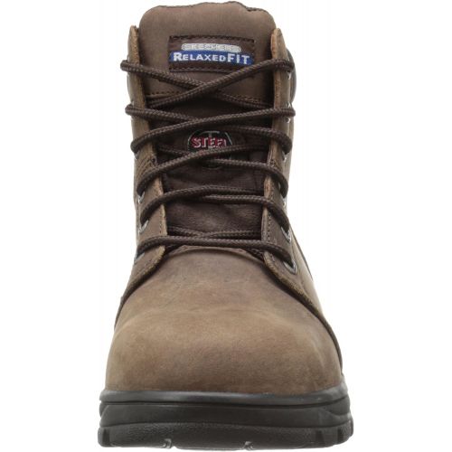 스케쳐스 Skechers for Work Womens Workshire Peril Steel Toe Boot