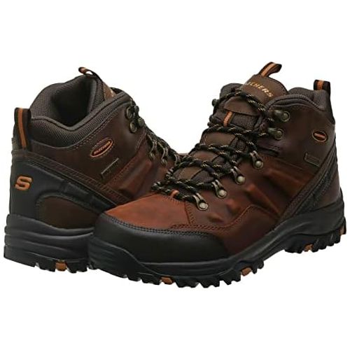 스케쳐스 Skechers Mens Relment-Traven Hiking Boot