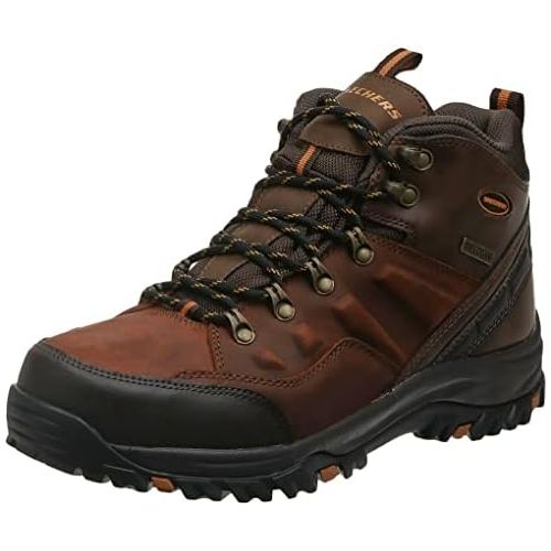 스케쳐스 Skechers Mens Relment-Traven Hiking Boot