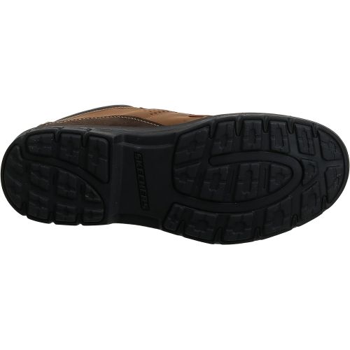 스케쳐스 Skechers Mens Segment Melego Leather Chukka Waterproof Boot