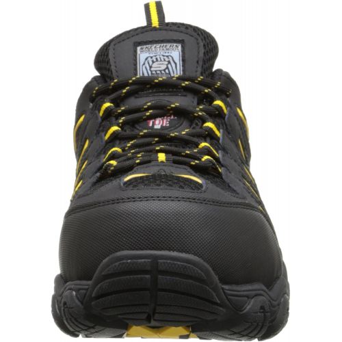 스케쳐스 Skechers for Work Mens Blais Steel-Toe Hiking Shoe