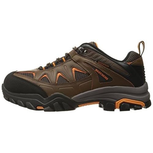 스케쳐스 Skechers Work Mens Delleker Lakehead Steel Toe Work Boot