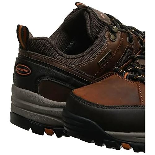 스케쳐스 Skechers Mens Relment-semego Waterproof Hiker Lo Hiking Shoe