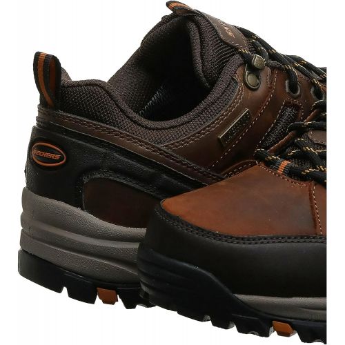 스케쳐스 Skechers Mens Relment-semego Waterproof Hiker Lo Hiking Shoe