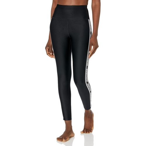 스케쳐스 Skechers Womens Virtual Stripe High Waisted 7/8 Workout Yoga Leggings