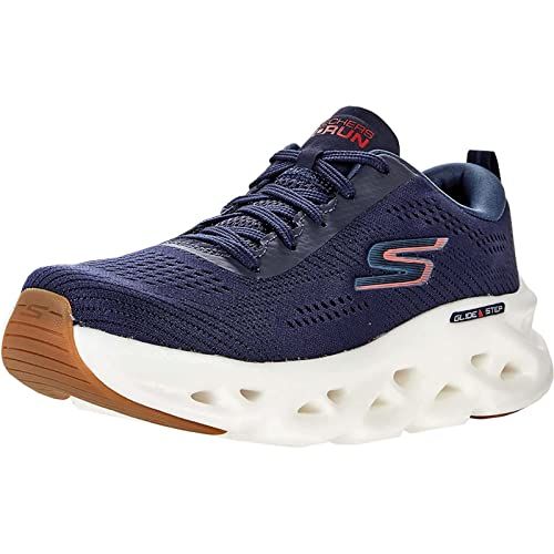 스케쳐스 Skechers Mens GOrun Glide-Step Swirl Tech-Max Cushioning Athletic Workout Running Walking Shoes Sneaker