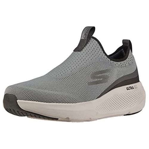 스케쳐스 Skechers Mens GOrun Elevate-Athletic Slip-on Workout Running Shoe Sneaker with Cushioning