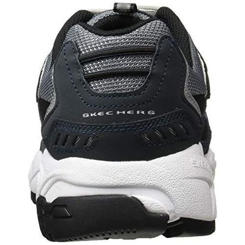 스케쳐스 Skechers Sport Mens Stamina Nuovo Cutback Lace-Up Sneaker