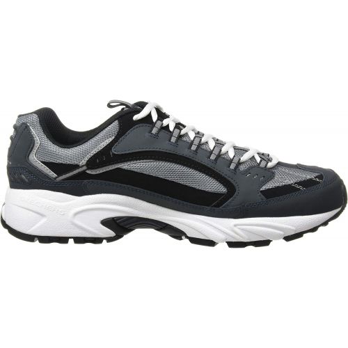 스케쳐스 Skechers Sport Mens Stamina Nuovo Cutback Lace-Up Sneaker