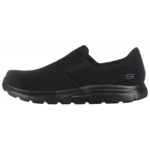 스케쳐스 Skechers for Work Mens Flex Advantage Slip Resistant Mcallen Slip On