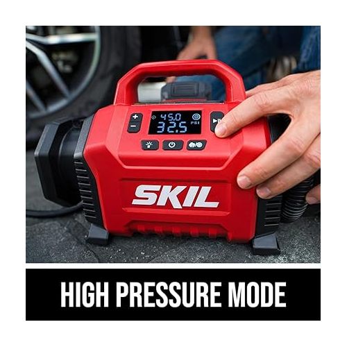  SKIL PWR CORE 20 Dual Function Inflator, Tool Only, Battery and ChargerNot Included ? IF5940-00 Multi