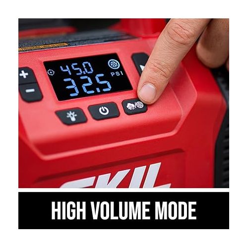  SKIL PWR CORE 20 Dual Function Inflator, Tool Only, Battery and ChargerNot Included ? IF5940-00 Multi