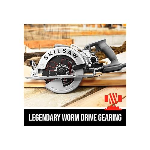  SKILSAW SPT77W-01 15-Amp 7-1/4-Inch Aluminum Worm Drive Circular Saw
