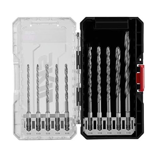  SKIL 10 Pc Hex Shank Carbide Hammer Drill Bit Set-MDB5000