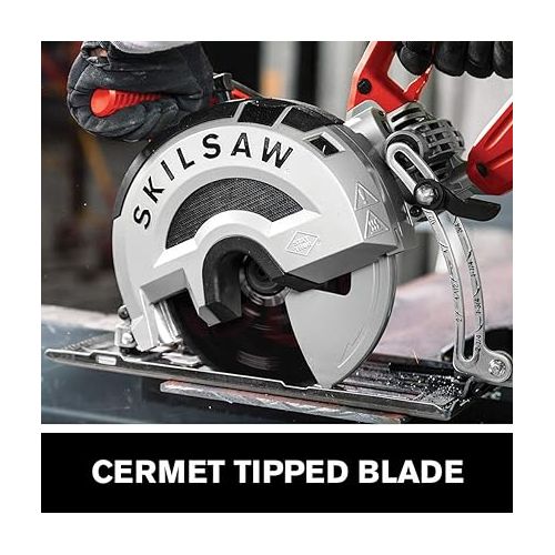  SKILSAW OUTLAW SPT78MMC-01 15 Amp 8 In. Worm Drive Metal Cutting Saw