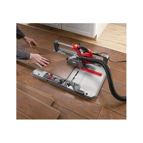  SKIL 3601-02 Flooring Saw with 36T Contractor Blade, Red and black